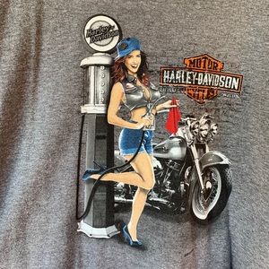 Harley Davidson Pin-Up T-Shirt